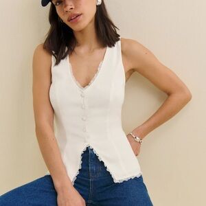 Reformation Skylar Top Gossamer